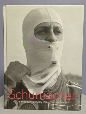 Michael Schumacher Hardcover Book F1 Formula One Racing